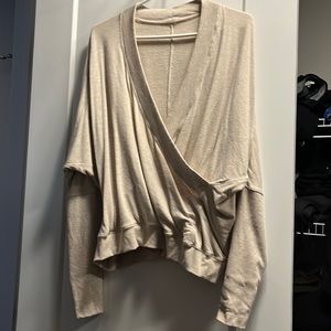 Lululemon wrap sweatshirt